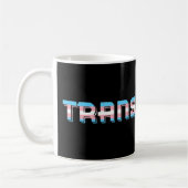TRANSGENDER | Flagge | LGBT Kaffeetasse (Links)