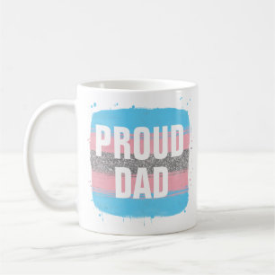 Transgender Flagge Stolzer Vater Kaffeetasse