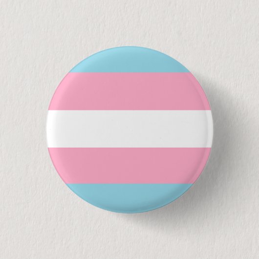 "Transgender-Flaggen-" kleiner Knopf Button (Vorderseite)