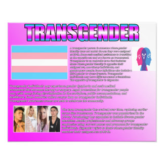 Transgender Fotodruck