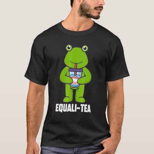 Transgender Frog Equali Tee Transgender Frog Equal (Vorderseite)
