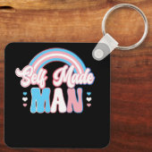 Transgender-Funn für selbstgebastelte Homosexuell- Schlüsselanhänger (Rückseite)