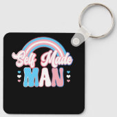 Transgender-Funn für selbstgebastelte Homosexuell- Schlüsselanhänger (Rückseite)