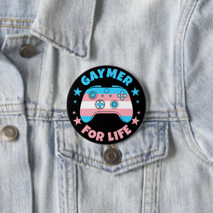 Transgender-Gaymer für Life-Controller-Gamer Button