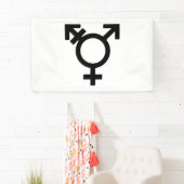 Transgender-Gender-Symbol Banner (Insitu)