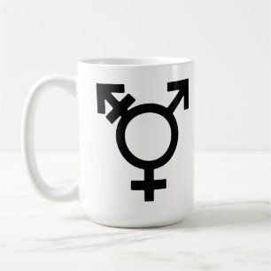 Transgender-Gender-Symbol Kaffeetasse