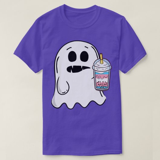 Transgender Ghost Bubble Tee Transgender Ghost Bub (Design vorne)