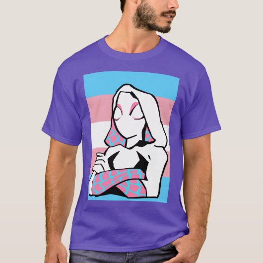 Transgender-Gwen-Freunde T-Shirt (Vorderseite)