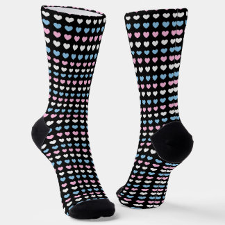 Transgender-Herz-Muster Socken