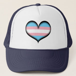 Transgender-Herz Truckerkappe