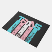 Transgender. Ihre Meinung ist nicht nötig. Fußmatte (Schrägansicht)