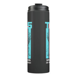 Transgender. Ihre Meinung ist nicht nötig. Thermosbecher