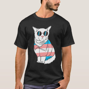 Transgender-Katze Kitten Haustier LGBTQ Transsexue T-Shirt