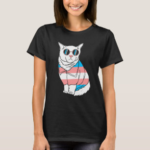Transgender-Katze Kitten Haustier LGBTQ Transsexue T-Shirt