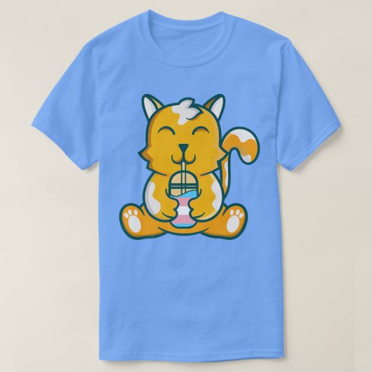 Transgender-Katzenblase T-Shirt (Design vorne)