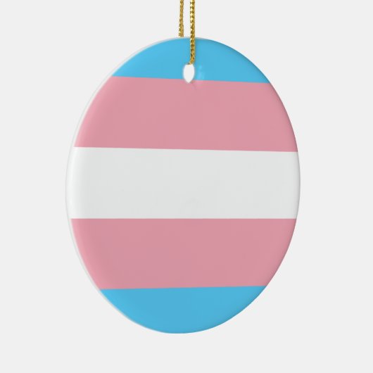 Transgender Keramik Circle Ornament (Rechts)