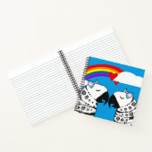 Transgender Lesbian Parrots Couple Notizblock (Innenseite)