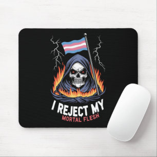 Transgender-LGBT-Stolz Ich lehne mein sterbliches  Mousepad