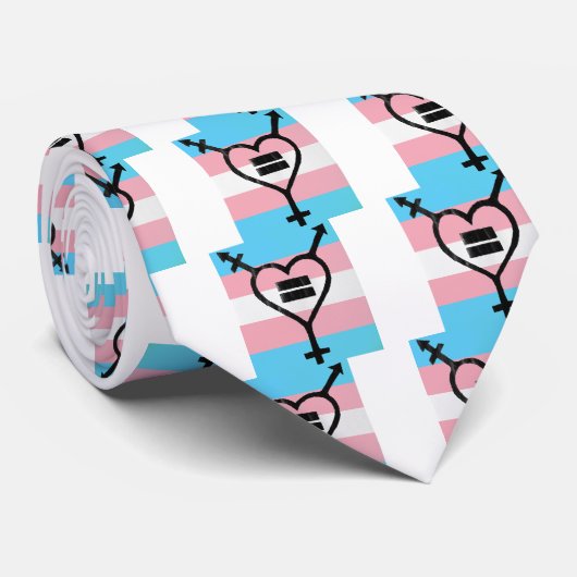 Transgender-Liebe Krawatte (Gerollt)