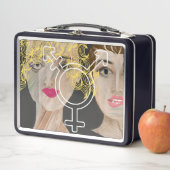 Transgender-Liebe Metall Brotdose (Beispiel)