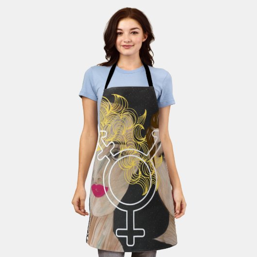 Transgender-Liebe Schürze (Getragen)