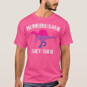 Transgender Non-Binary Pronouns LGBTQ Pride Awaren T-Shirt