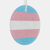 Transgender Ornament Aus Glas (Vorderseite Rechts)