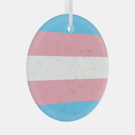 Transgender Ornament Aus Glas (Vorderseite Rechts)