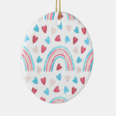 Transgender-Ornament Keramik Ornament (Rechts)