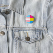 Transgender-Pansexuelle Doppel-Stolzflagge Button (Beispiel)