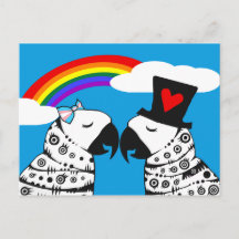 Transgender Parrot Girl mit Boyfriend