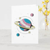 Transgender Planet Karte (Gelbe Blume)