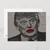 Transgender-Präsident Postkarte (Vorne/Hinten)