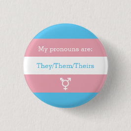 Transgender Preferred Gender Pronouns | Sie Button