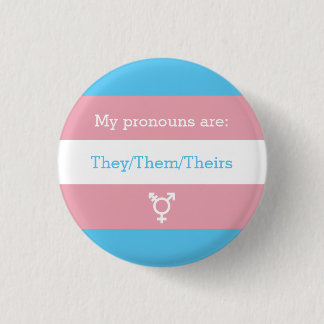 Transgender Preferred Gender Pronouns | Sie Button