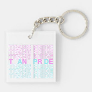 Transgender Pride Acrylic Schlüsselanhänger