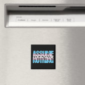 Transgender Pride Annahme Nichts Magnet (In Situ (Geschirrspüler))