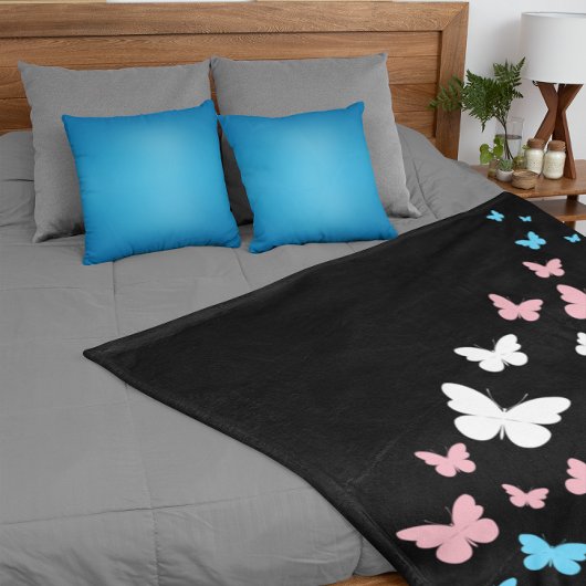 Transgender Pride Butterfly Trail Sherpadecke