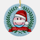 Transgender Pride Christmas Keramikornament (Vorne)