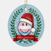 Transgender Pride Christmas Keramikornament (Links)