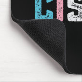 Transgender Pride Cis't LGBTQ Trans Flag Funny Mousepad (Ecke)