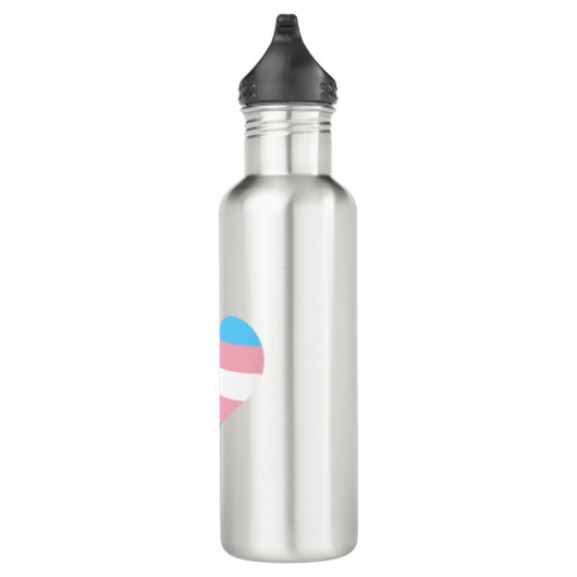 Transgender Pride Edelstahlflasche (Rechts)