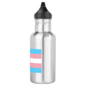 Transgender Pride Edelstahlflasche (Rechts)