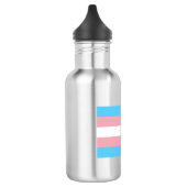 Transgender Pride Edelstahlflasche (Links)
