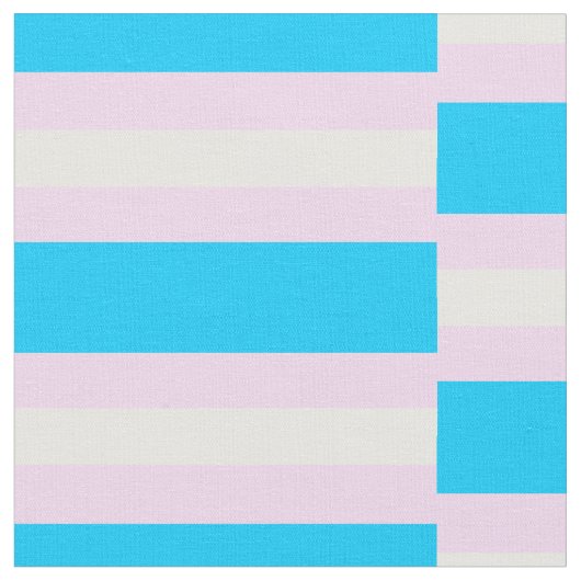 Transgender Pride Fabric by the Yard (Checkered) Stoff (Nahaufnahme)