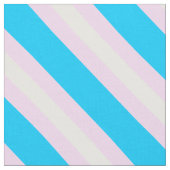 Transgender Pride Fabric von der Werft (Diagonal) Stoff (Nahaufnahme)