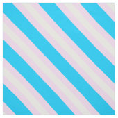 Transgender Pride Fabric von der Werft (Diagonal) Stoff (Muster)