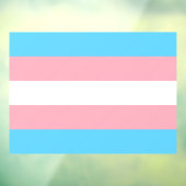 Transgender Pride Fensteraufkleber (Blatt 3)