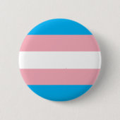 Transgender Pride Flag Button (Vorderseite)