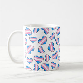 Transgender Pride Flag Hörer Kaffeepause Tasse